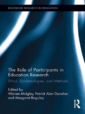 cover image of The Role of Participants in Education Research